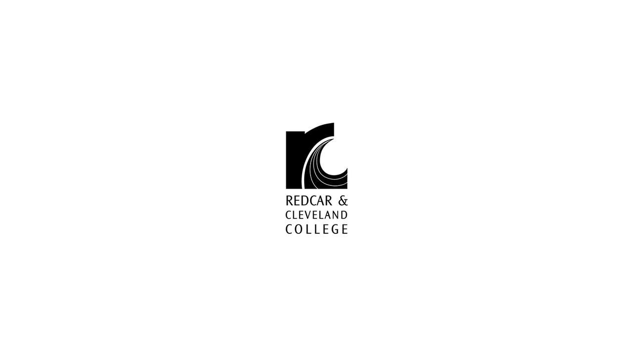 Redcar & Cleveland College logo on a white background